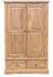 Francis Solid Oak Large Wardrobe with 2 Drawers